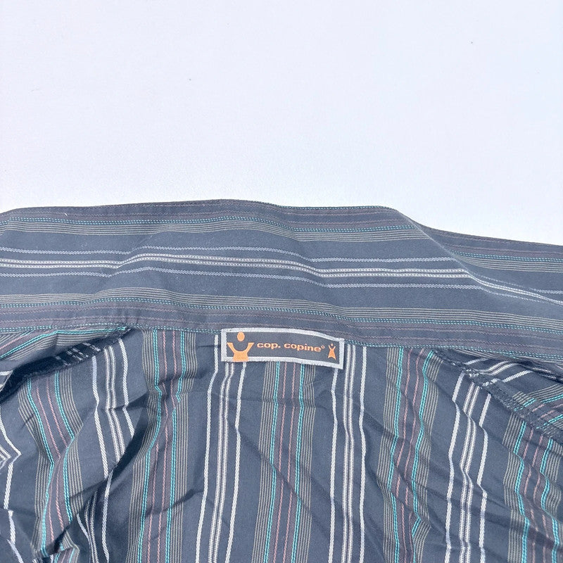 Cop Copine pinstripe shirt dress