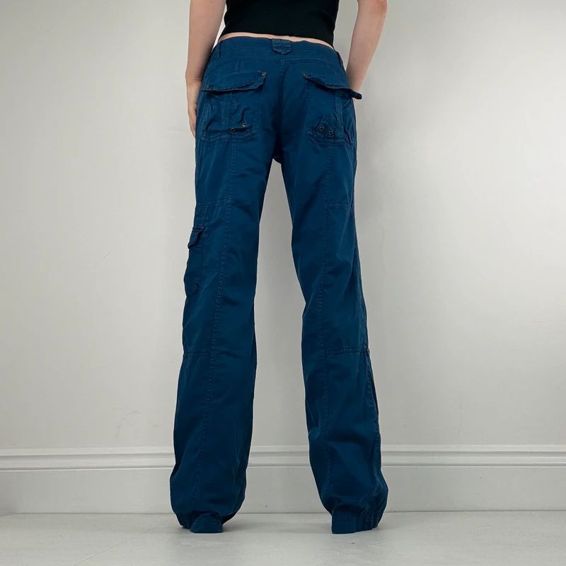 blue flared Morgan de Toi trousers