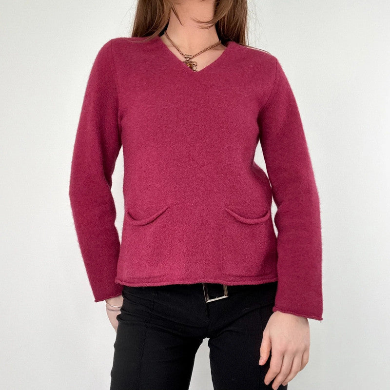 Eribe pink wool jumper