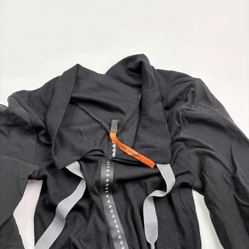 Cop Copine black structured top