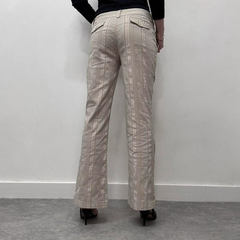 pinstripe cargo suit pants
