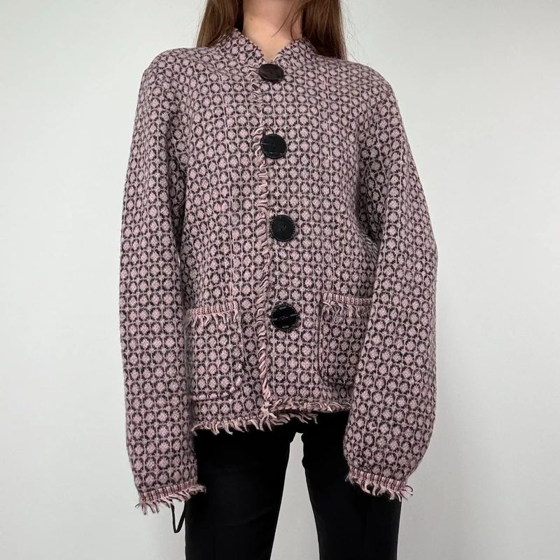 Oversized polkadot Cardigan