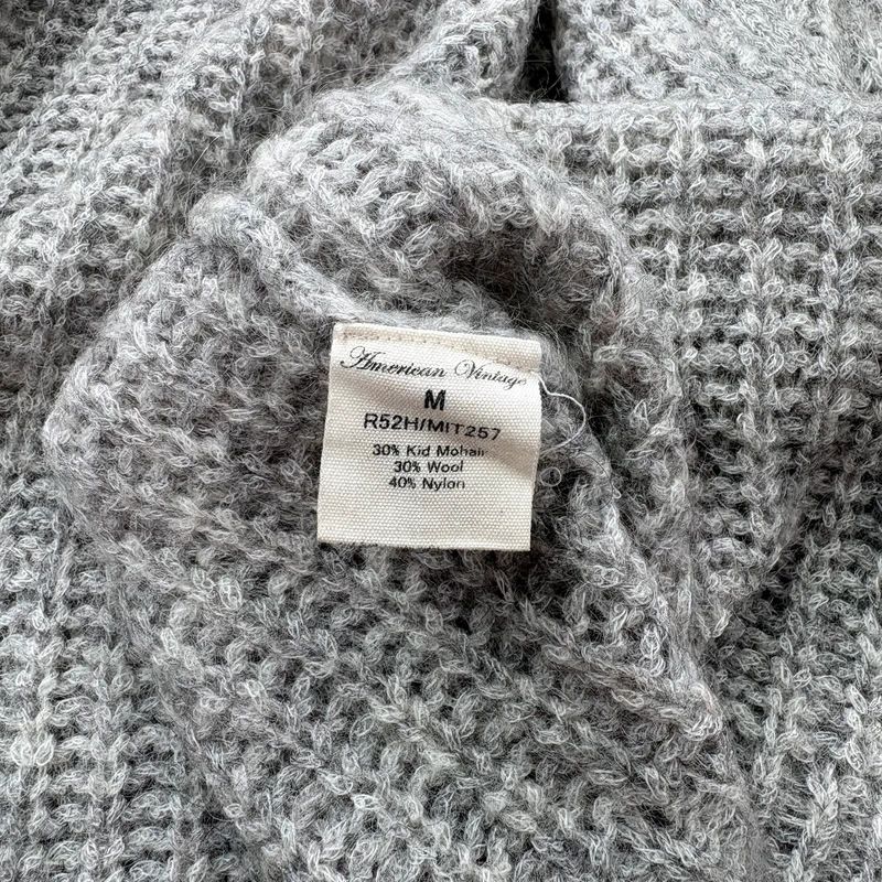 grey American Vintage knitted cardigan