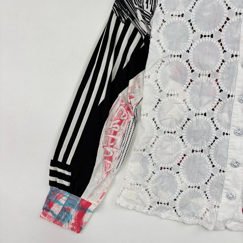 Save the Queen Embroidered Graphic printed Shirt