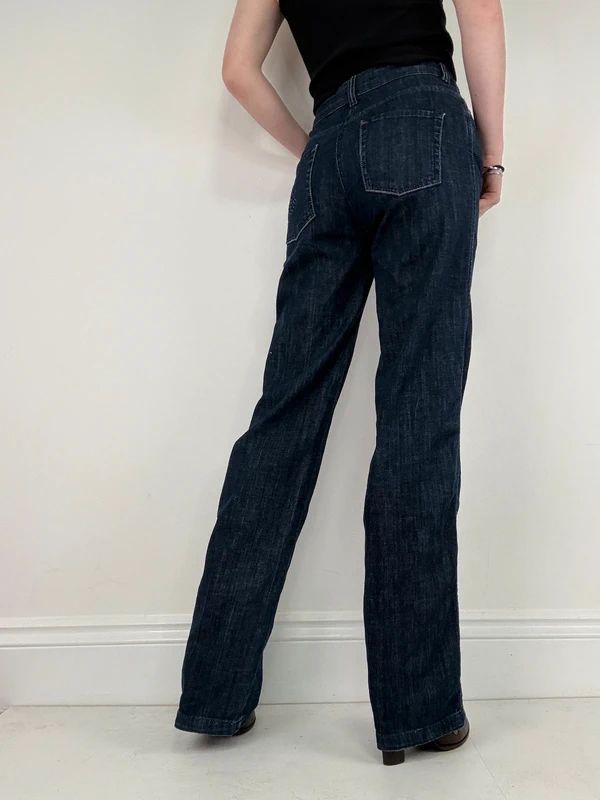 Dark denim saint James French straight leg jeans