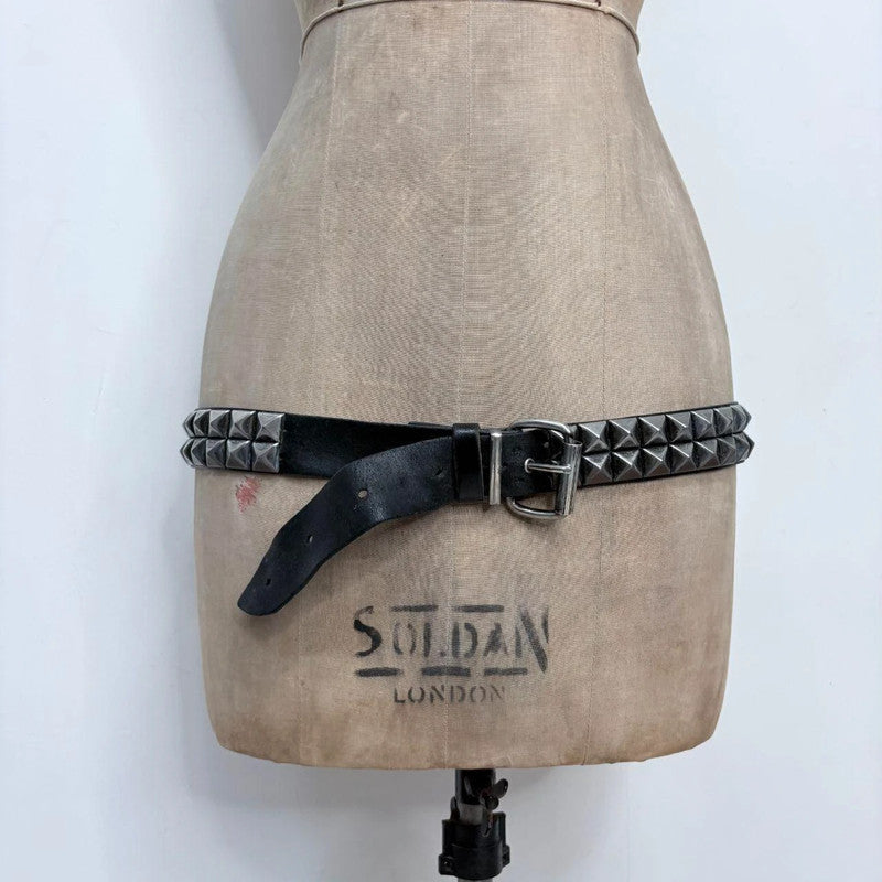 Black Studded grunge Belt
