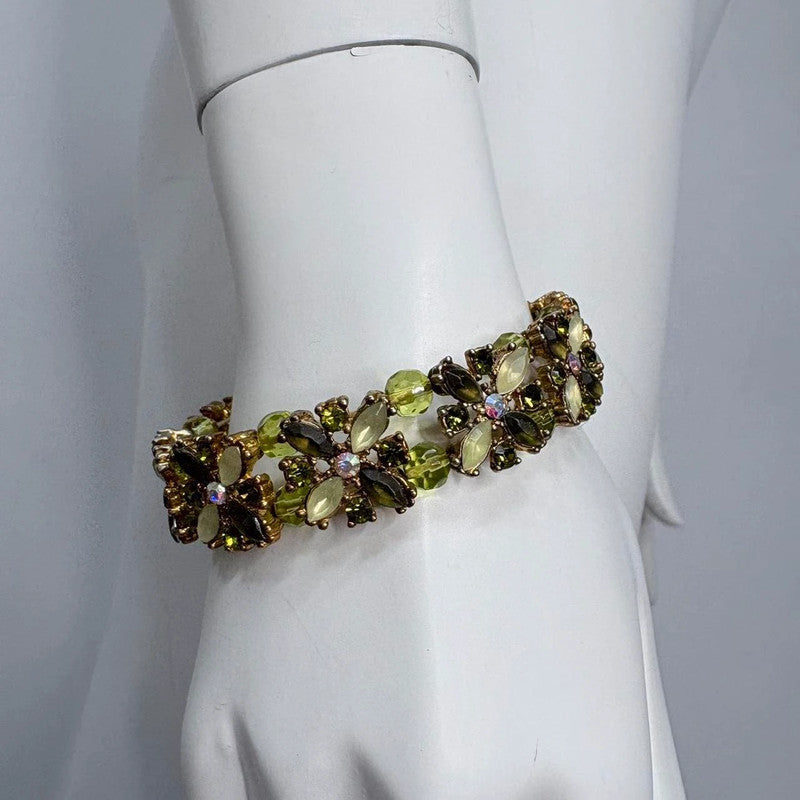 Chunky beaded boho bangle Bracelet