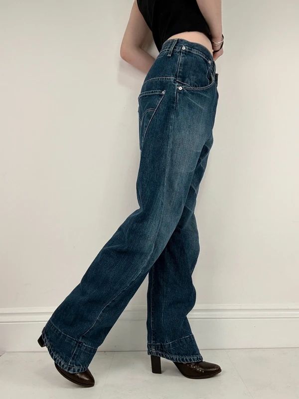 Levis engineered twisted jeans