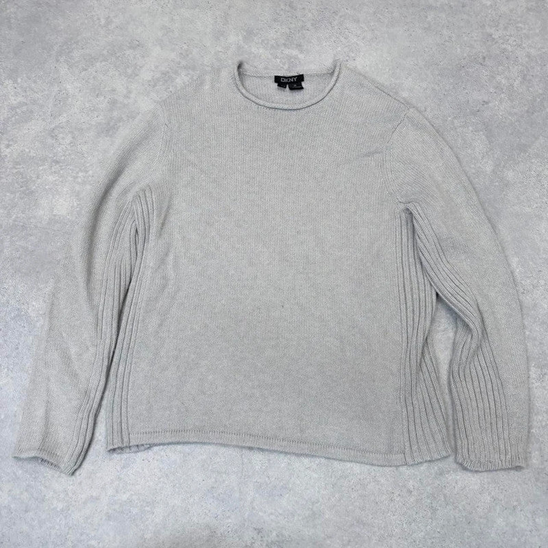 chunky knitted slouchy jumper