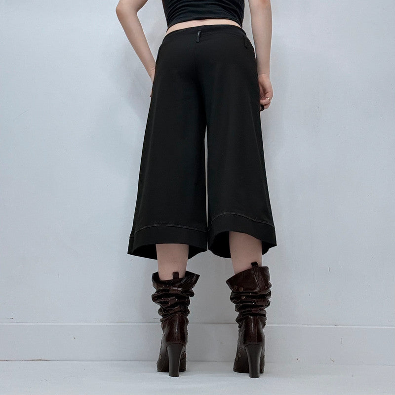 black Cop Copine flared trousers