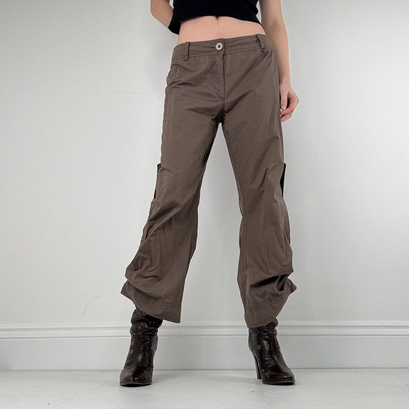 Cop Copine brown wide leg trousers