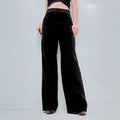 Cop Copine black flared suit trousers