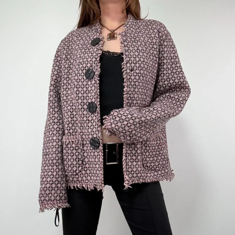 Oversized polkadot Cardigan