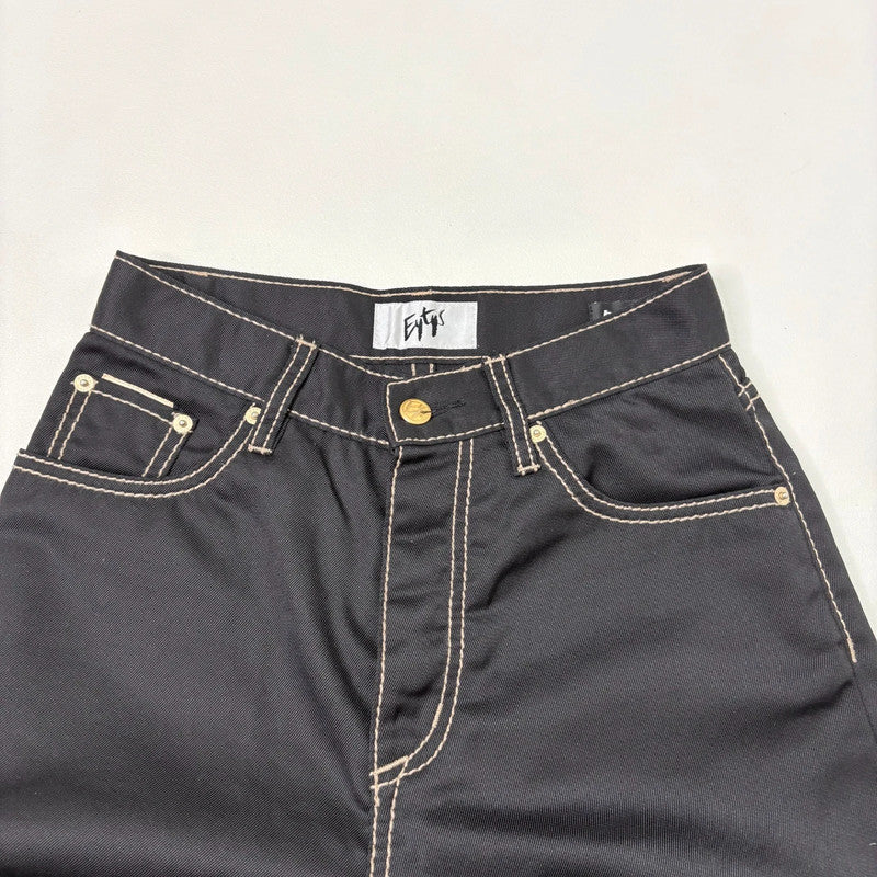 black eytys straight leg trousers