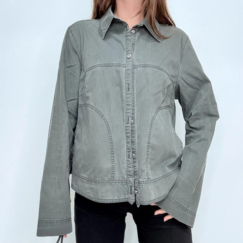 Cop Copine distressed shirt jacket