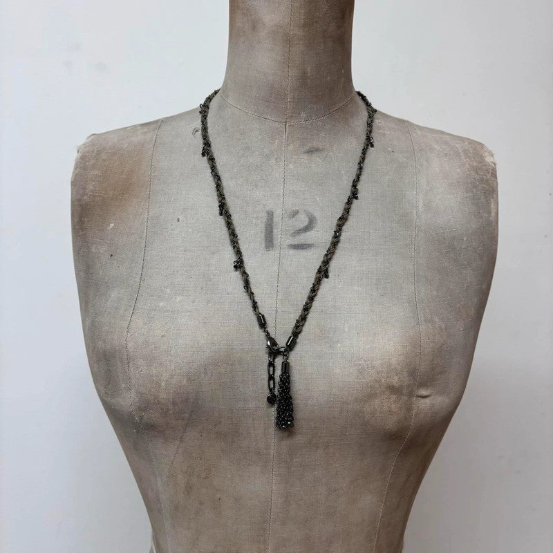 grunge chain necklace