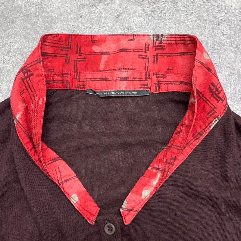 Floaty flare shirt blouse