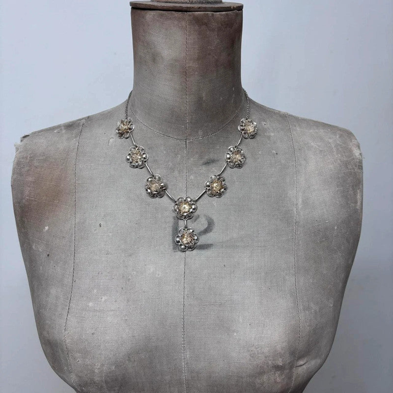 Regency fairy flower necklace
