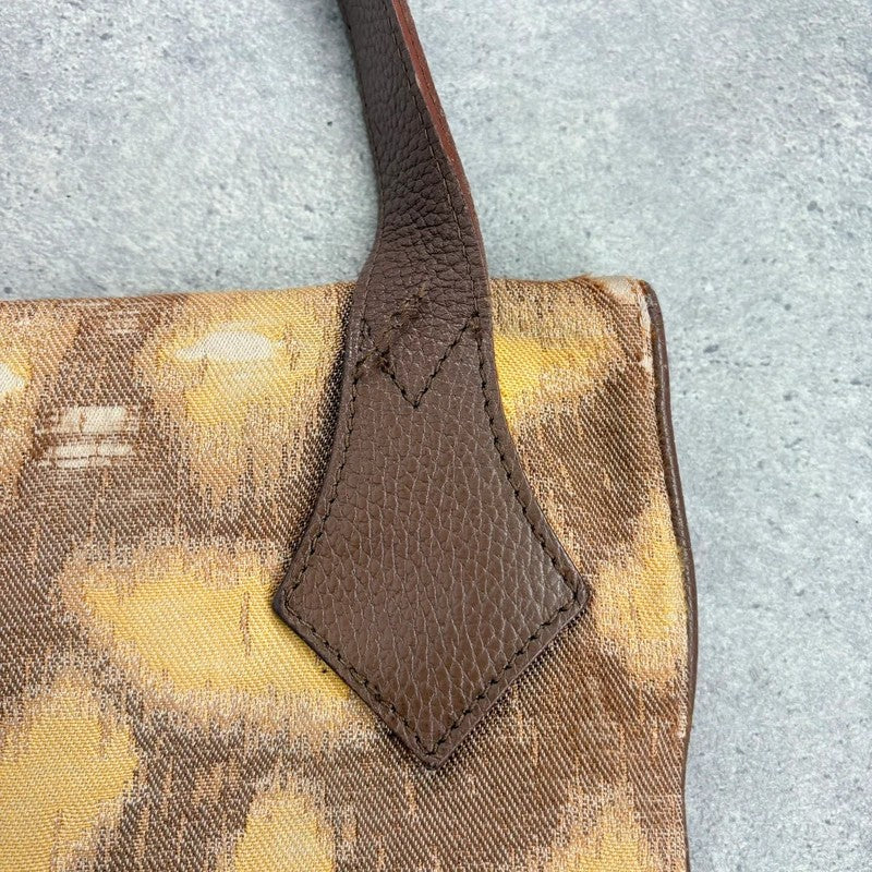 Vivienne Westwood tapestry crossbody oversized bag