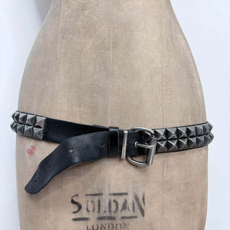 Black Studded grunge Belt
