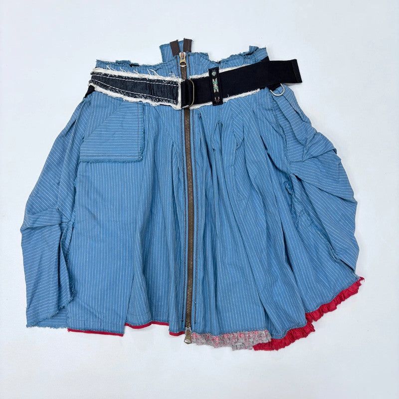 archival deconstructed Marithé + François Girbaud skirt