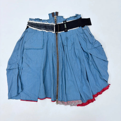 archival deconstructed Marithé + François Girbaud skirt