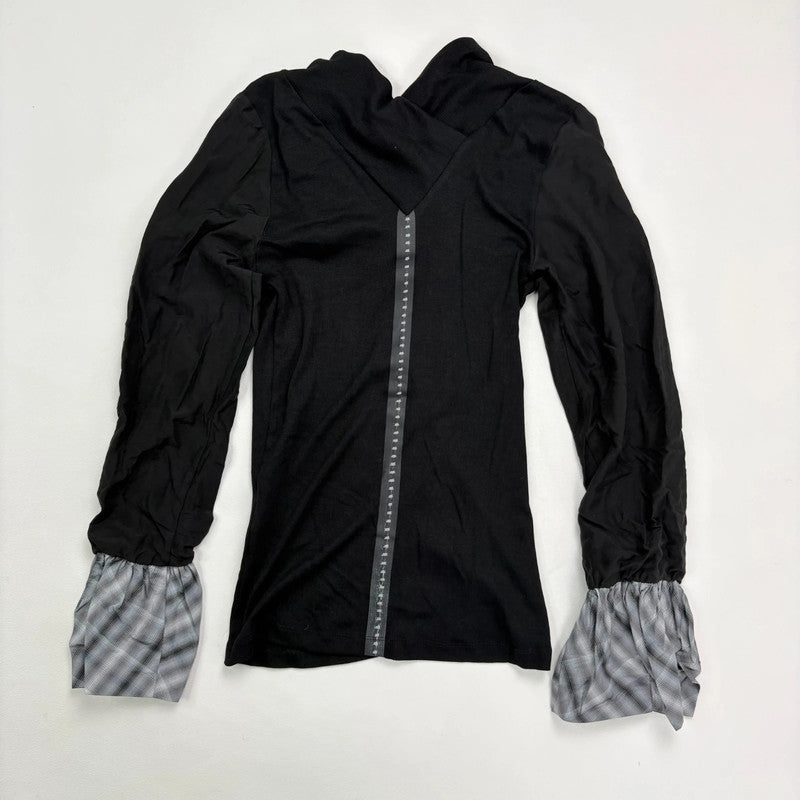 Cop Copine black structured top