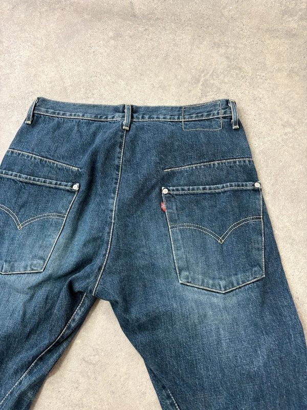 Levis engineered twisted jeans