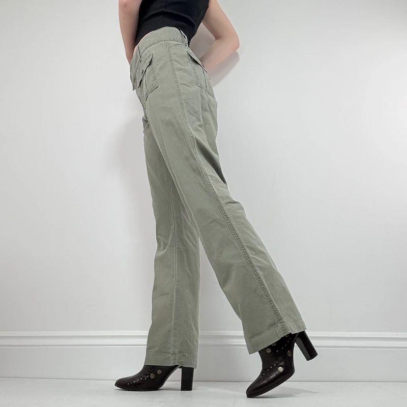Ralph lauren military khaki trousers