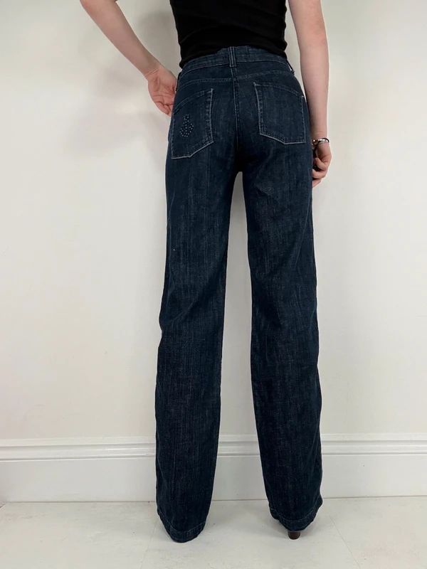Dark denim saint James French straight leg jeans