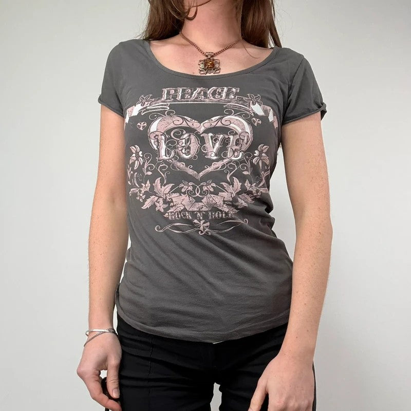 vintage Jane Norman slouchy graphic t-shirt