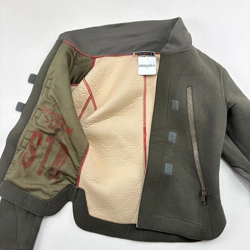 Khaki Cop Copine military jacket