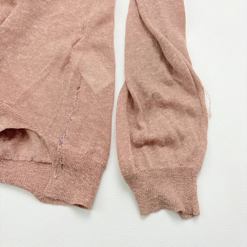 sheer knit zadig & voltiare slouchy jumper