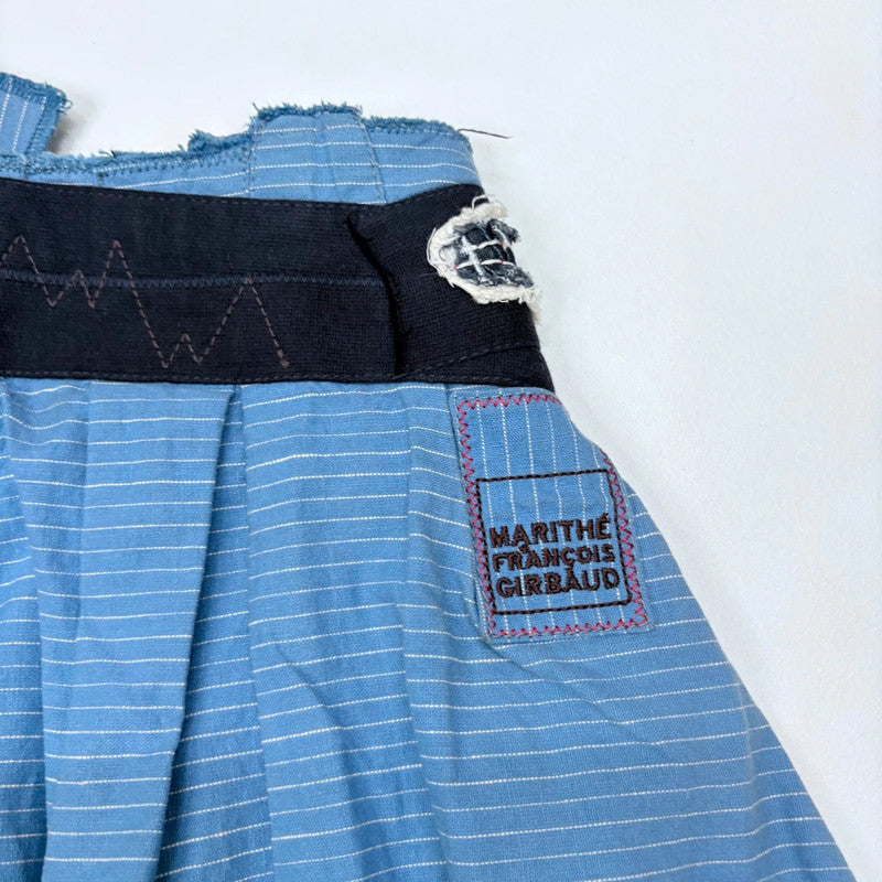 archival deconstructed Marithé + François Girbaud skirt