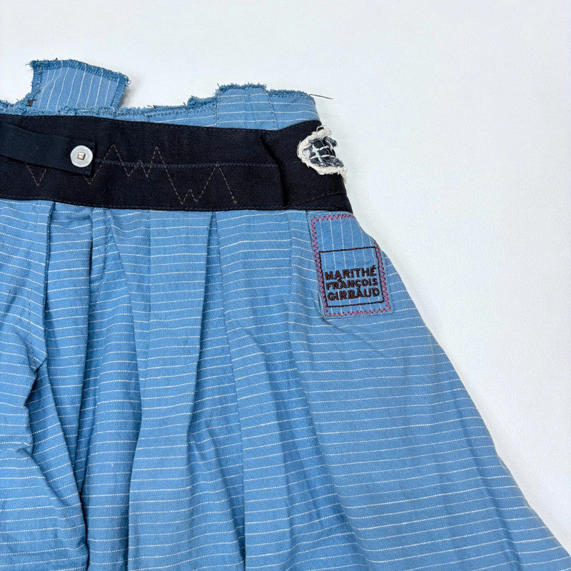 archival deconstructed Marithé + François Girbaud skirt