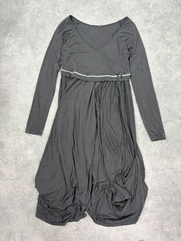 Draped layered Cop Copine maxi dress