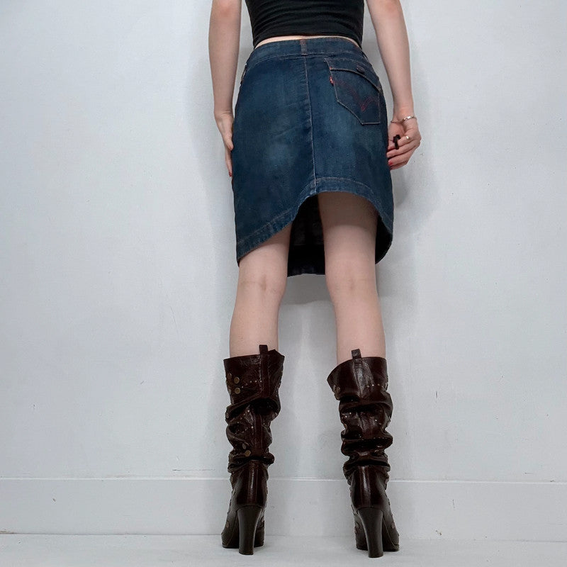 Levis engineered denim skirt
