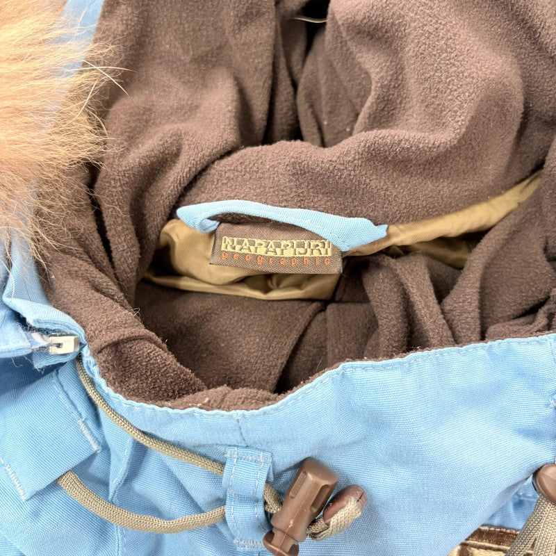 Vintage 90s napapijri geographic Skidoo jacket