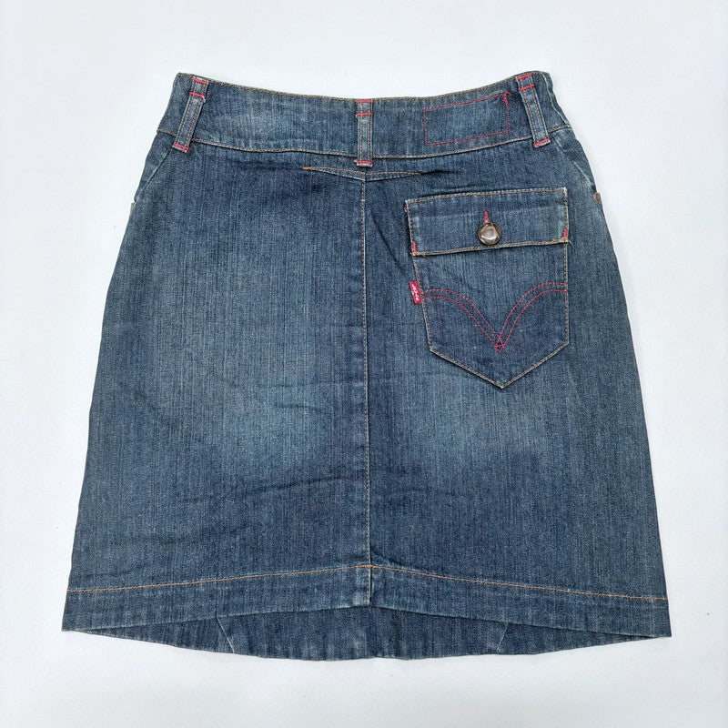 Levis engineered denim skirt