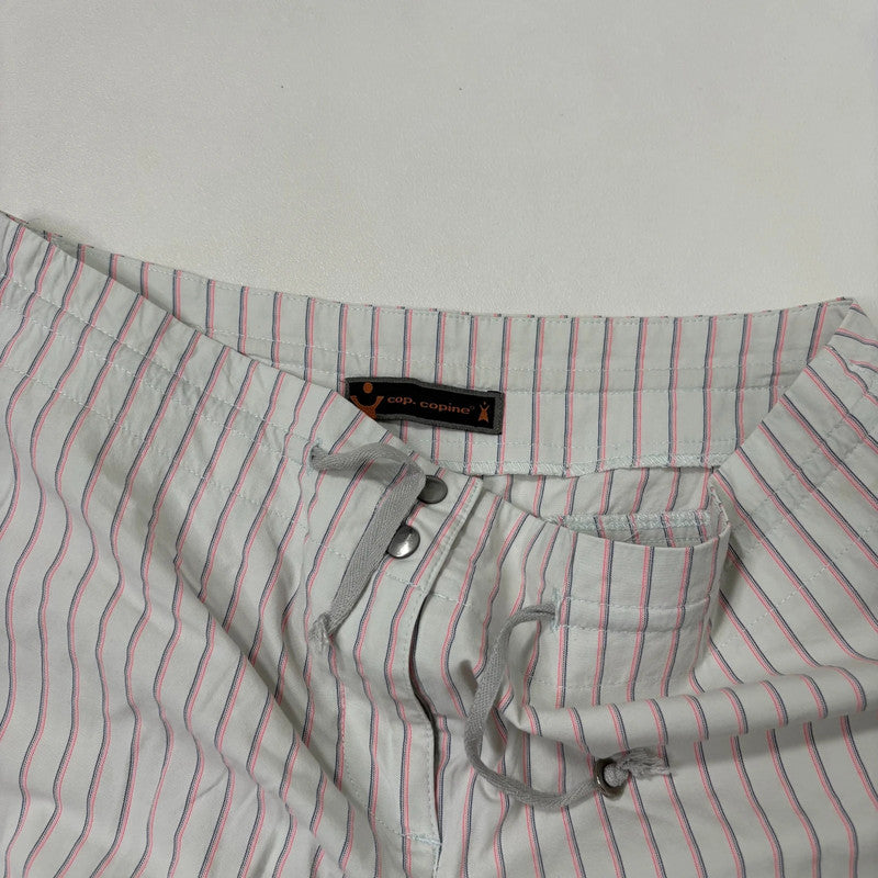 pinstripe Cop Copine utility trousers