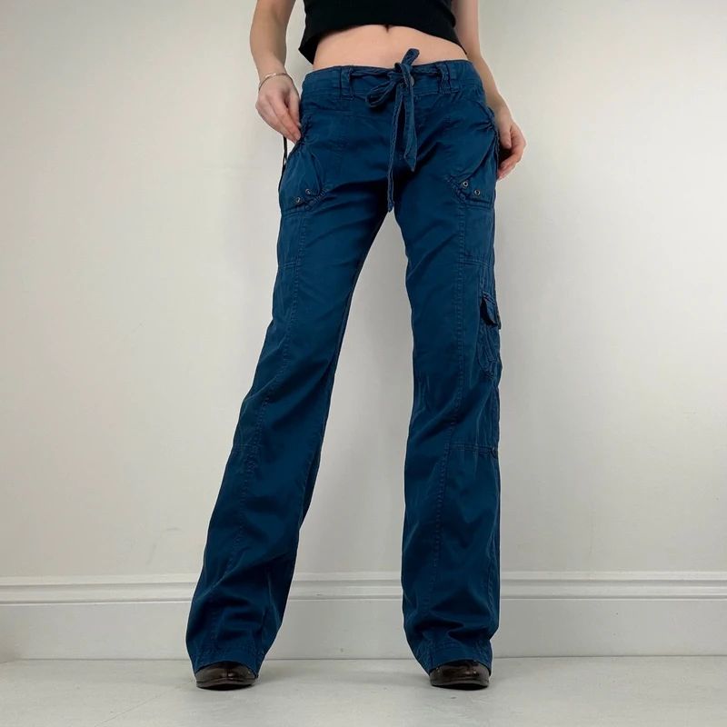 blue flared Morgan de Toi trousers