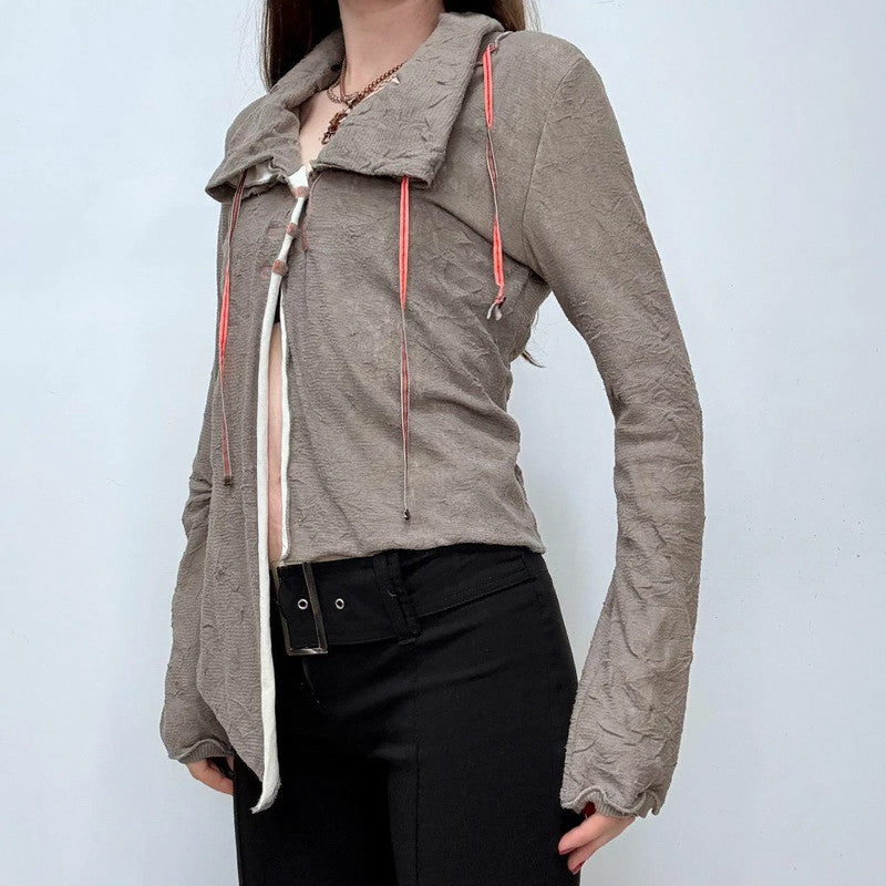 asymmetric cop copine cargo shirt