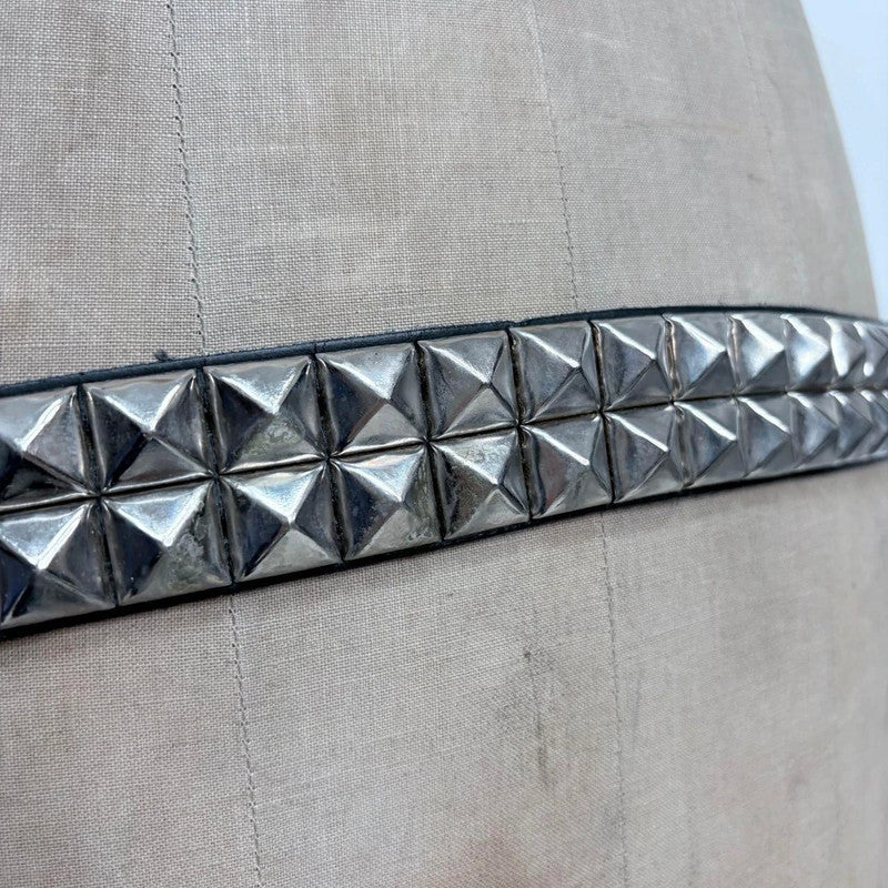 Black Studded Belt