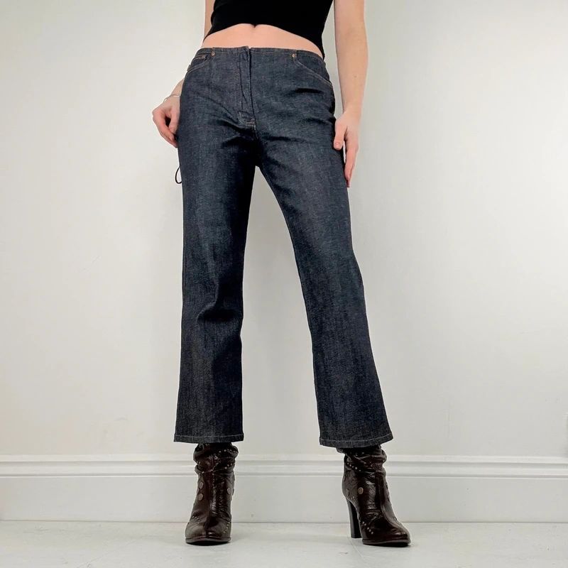 dark wash salvage denim FCUK jeans