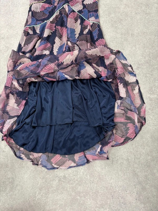 Cargo patterned layered diesel floaty grunge dress