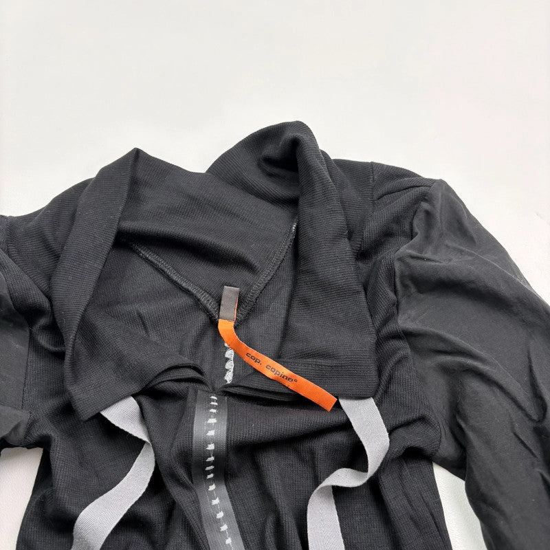 Cop Copine black structured top