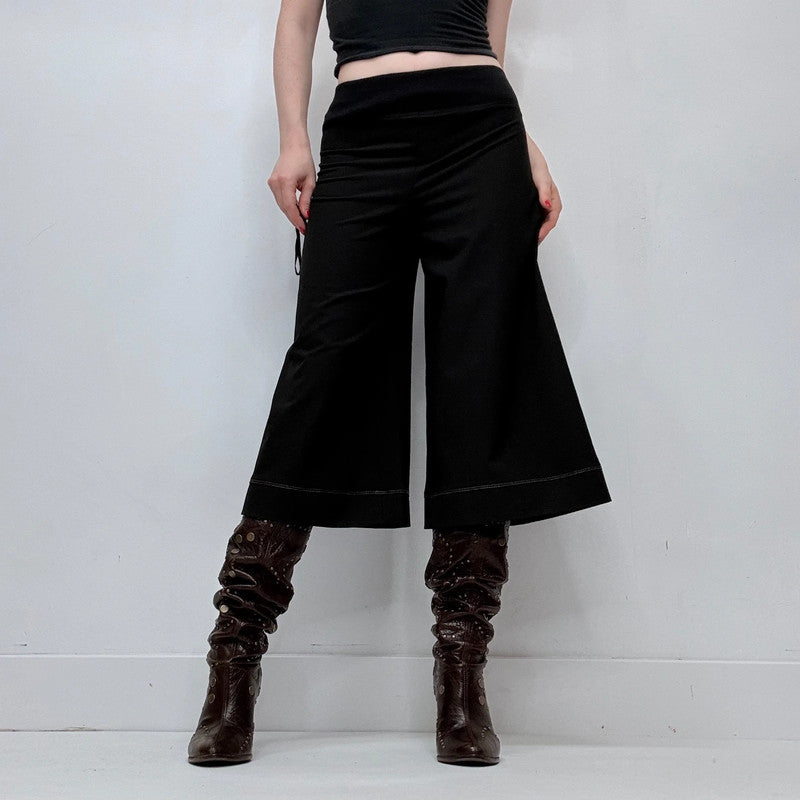 black Cop Copine flared trousers