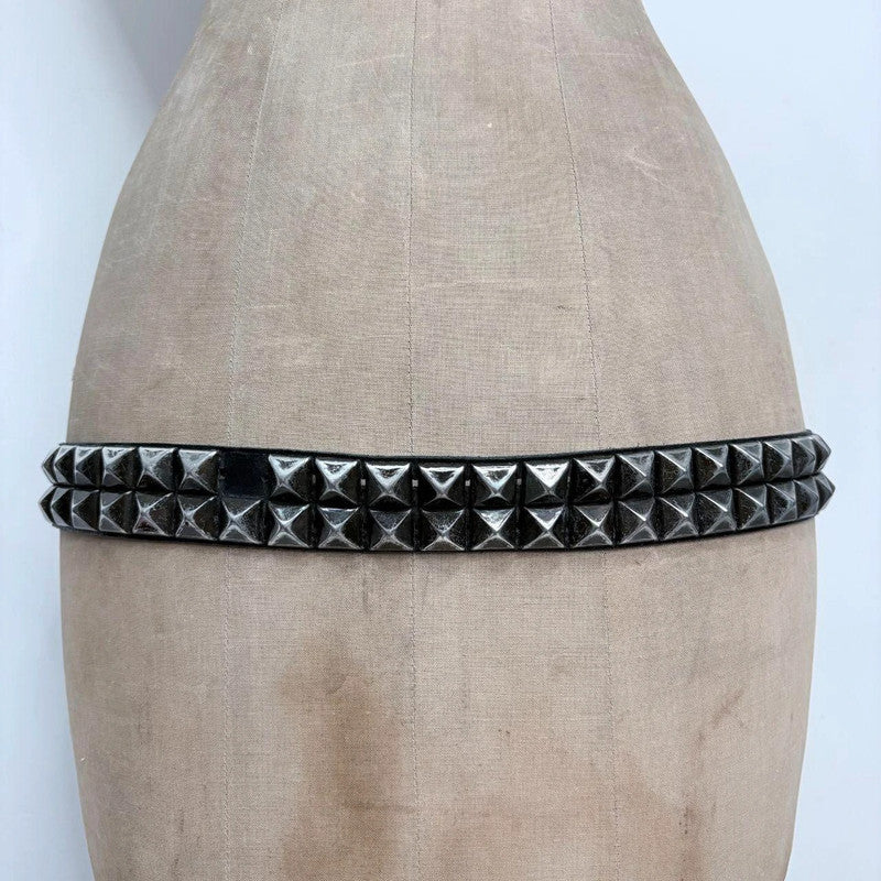 Black Studded grunge Belt