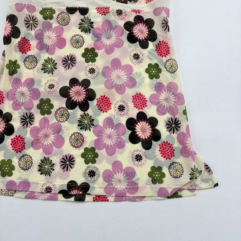 tezenis Flower print Mesh Halter Vest