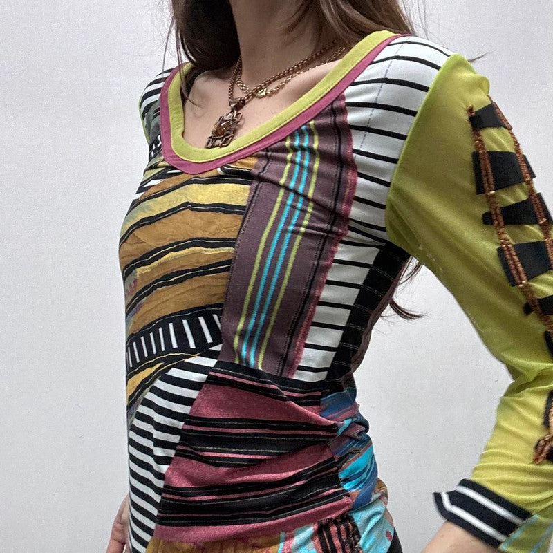 Save the Queen graphic patterned tshirt